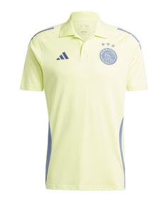 adidas Ajax Amsterdam Polo Fanshirt gelb