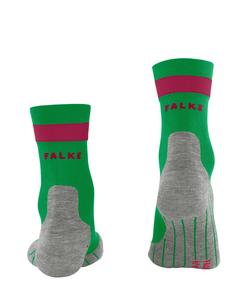 Rückansicht von Falke Socken Laufsocken Damen grassgreen (7014)