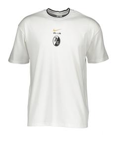 Nike SC Freiburg AIR T-Shirt Fanshirt weiss