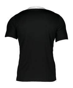 Rückansicht von Nike SC Freiburg Trainingsshirt Fanshirt schwarz