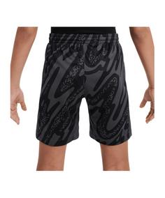 Rückansicht von Nike FC Liverpool Torwartshort 2024/2025 Kids Fußballshorts Kinder grau