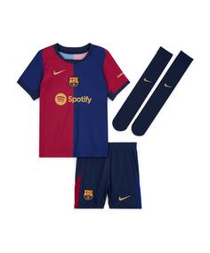 Nike FC Barcelona Minikit Home 2024/2025 Fußballtrikot Kinder blaurot