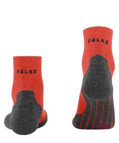 Rückansicht von Falke Laufsocken Herren samba orange (8182)