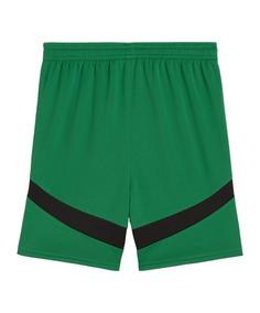 Rückansicht von PUMA Borussia Mönchengladbach Short Home Kids Fußballshorts Kinder gruenschwarz