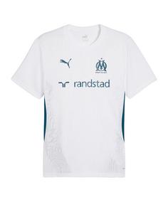 PUMA Olympique Marseille Trainingsshirt Fanshirt weissblau