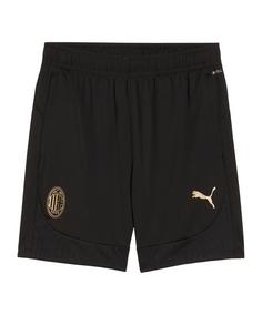 PUMA AC Mailand Short Fußballshorts schwarzrot