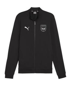 PUMA 1. FC Heidenheim Casual Jacke Trainingsjacke blau