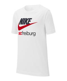 Nike SC Freiburg Futura T-Shirt Kids Fanshirt Kinder weiss