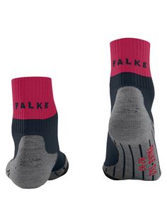 Rückansicht von Falke Kurzsocken Laufsocken Damen space blue (6116)