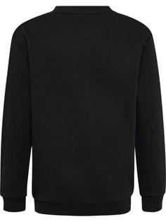 Rückansicht von hummel hmlMOVER COTTON SWEATSHIRT KIDS Funktionssweatshirt Kinder BLACK