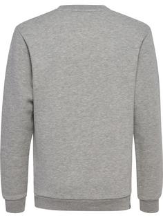 Rückansicht von hummel hmlMOVER COTTON SWEATSHIRT KIDS Funktionssweatshirt Kinder GREY MELANGE