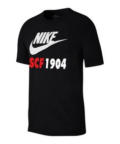 Nike SC Freiburg Futura T-Shirt Kids Fanshirt Kinder schwarz