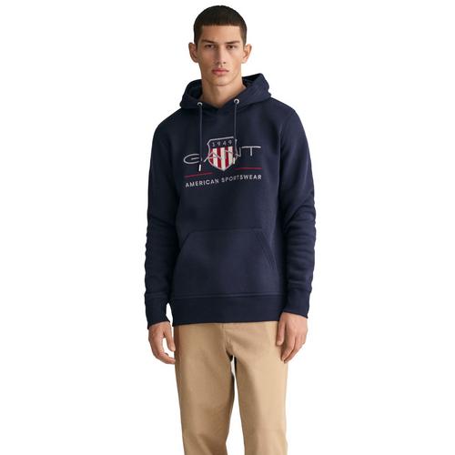 Rückansicht von GANT Sweatshirt Sweatshirt Herren Blau