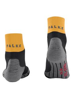 Rückansicht von Falke Kurzsocken Laufsocken Herren black (3001)