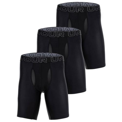 Rückansicht von Under Armour Boxershort Hipster Herren Schwarz