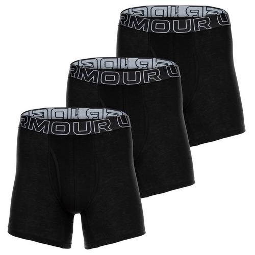 Rückansicht von Under Armour Boxershort Hipster Herren Schwarz