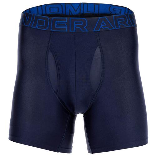 Rückansicht von Under Armour Boxershort Hipster Herren Blau/Grau