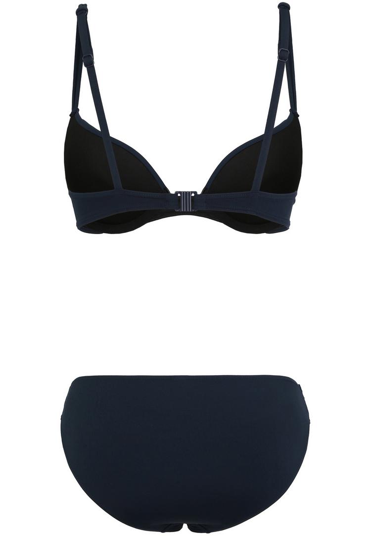 S.OLIVER S.OLIVER Push-Up-Bikini Bikini Set Damen - dunkelblau - 0 | SportScheck