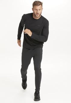 Rückansicht von Endurance Peako Langarmshirt Herren 1001 Black