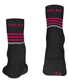 Rückansicht von Falke Laufsocken Damen black (3001)