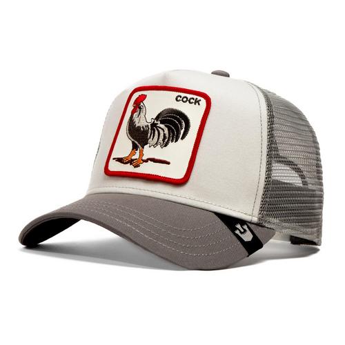 Rückansicht von GOORIN BROS. Cap Cap The Cock grey