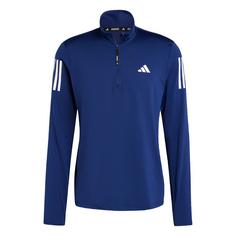 adidas Own the Run Half-Zip Oberteil Laufshirt Herren Dark Blue