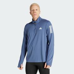 Rückansicht von adidas Own the Run Half-Zip Oberteil Trainingsanzug Herren Preloved Ink