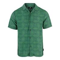 RUSTY LOWDOWN SHIRT Kurzarmhemd Herren - Green
