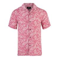 RUSTY CADDY SHIRT Kurzarmhemd Herren - Mauve