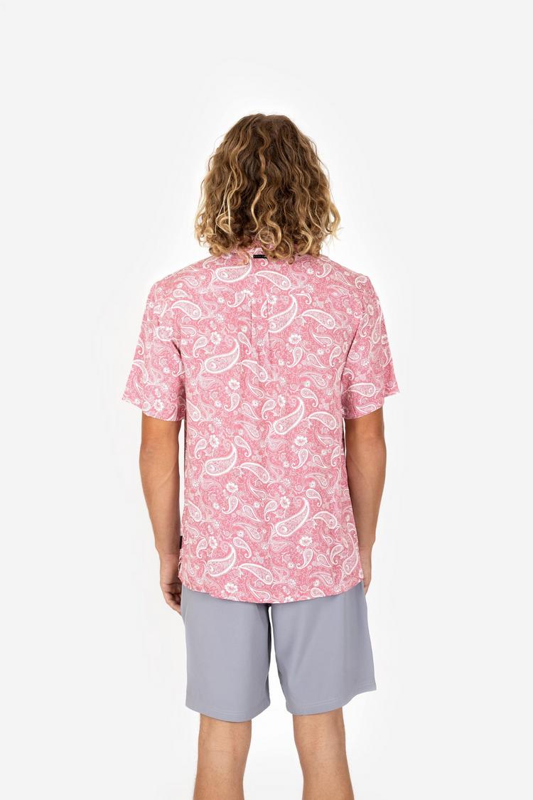 RUSTY RUSTY CADDY SHIRT Kurzarmhemd Herren - Mauve - 1 | SportScheck