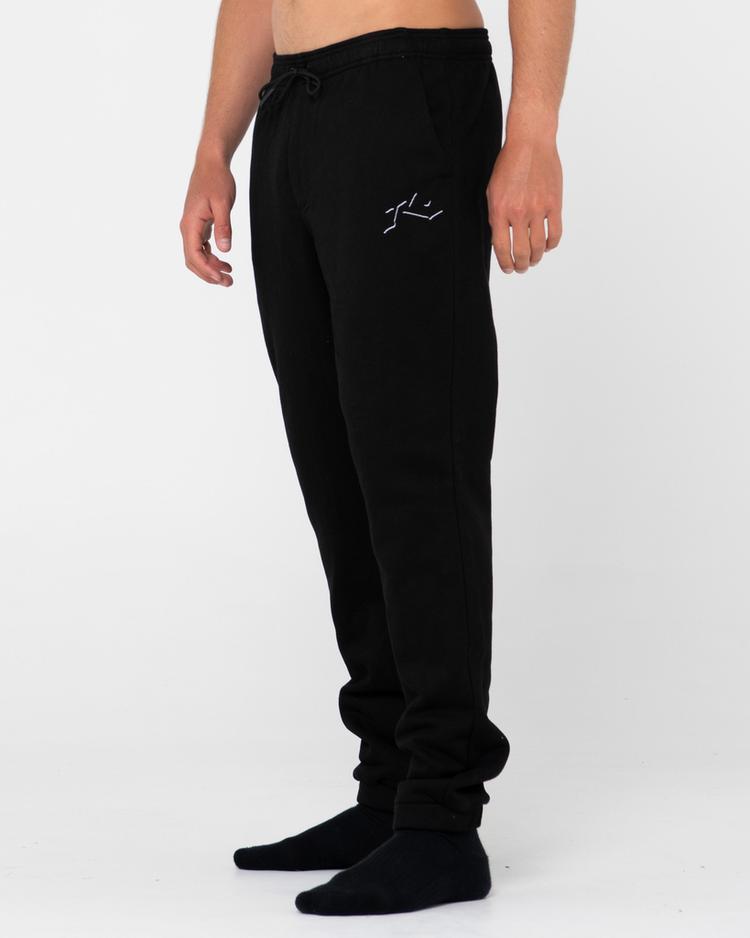 RUSTY RUSTY SHADOW R SUPER FLEECE TRACKPANT Sweathose Herren - Black - 2 | SportScheck