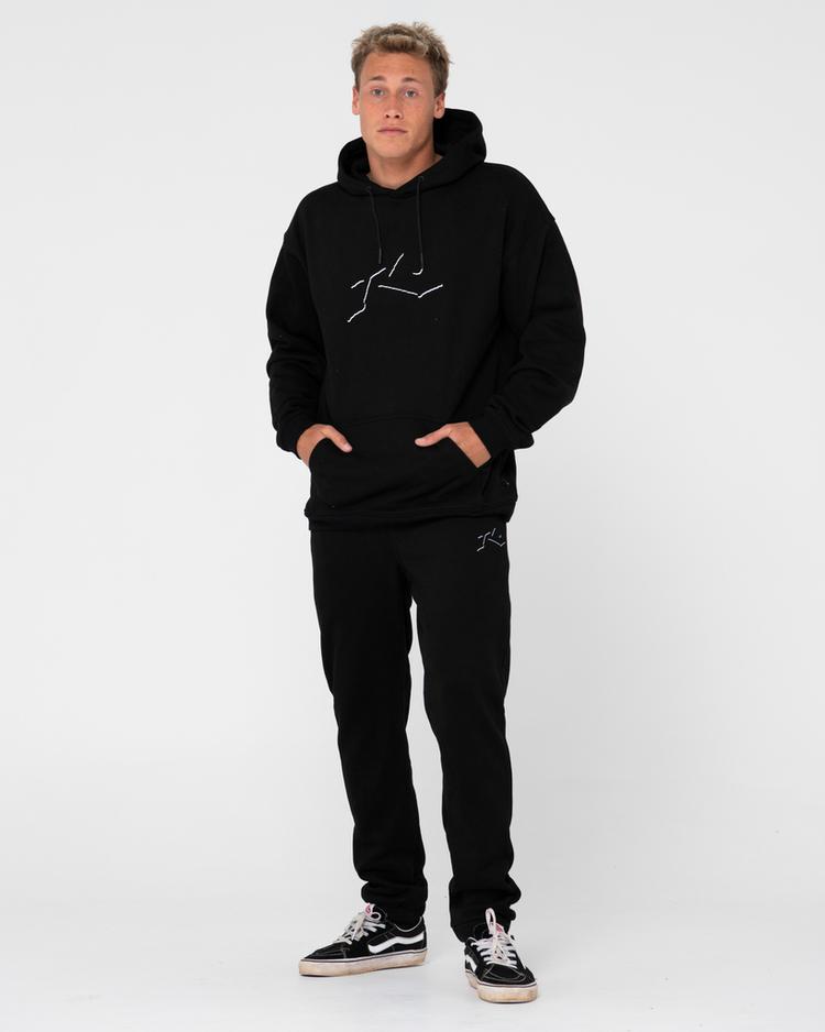 RUSTY RUSTY SHADOW R SUPER FLEECE TRACKPANT Sweathose Herren - Black - 3 | SportScheck