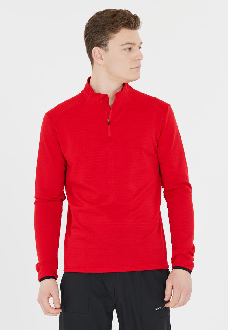 Endurance Endurance Toko Langarmshirt Herren - 4332 Urban Red - 1 | SportScheck
