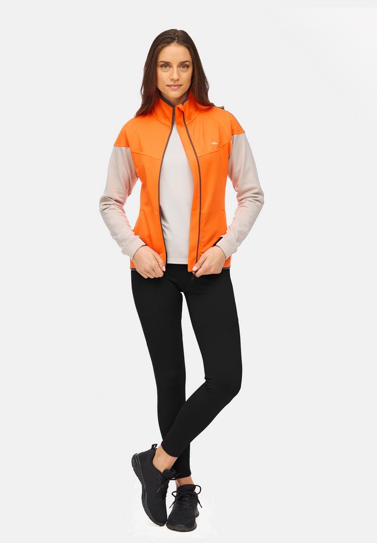 Jeff Green Jeff Green Abby Fleecejacke Damen - Firecracker / Grey Beige - 2 | SportScheck