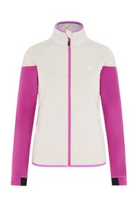 Jeff Green Abby Fleecejacke Damen - Grey Beige / Hollyhock