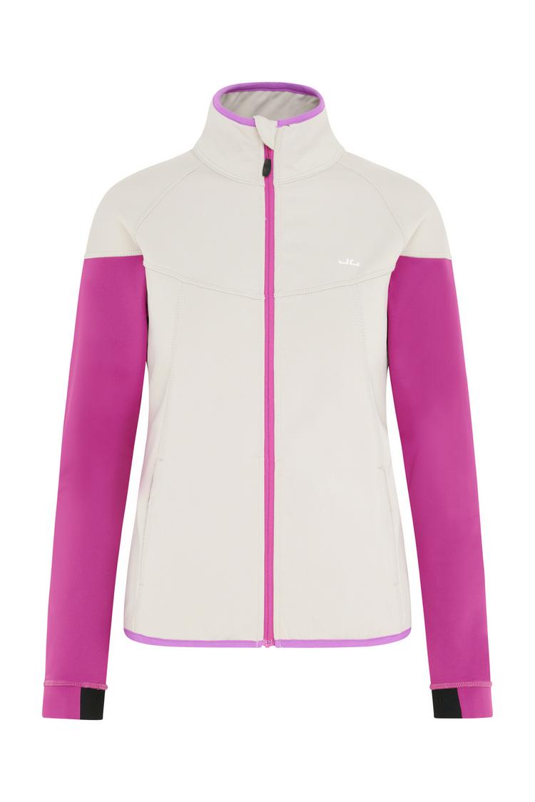 Jeff Green Jeff Green Abby Fleecejacke Damen - Grey Beige / Hollyhock - 0 | SportScheck