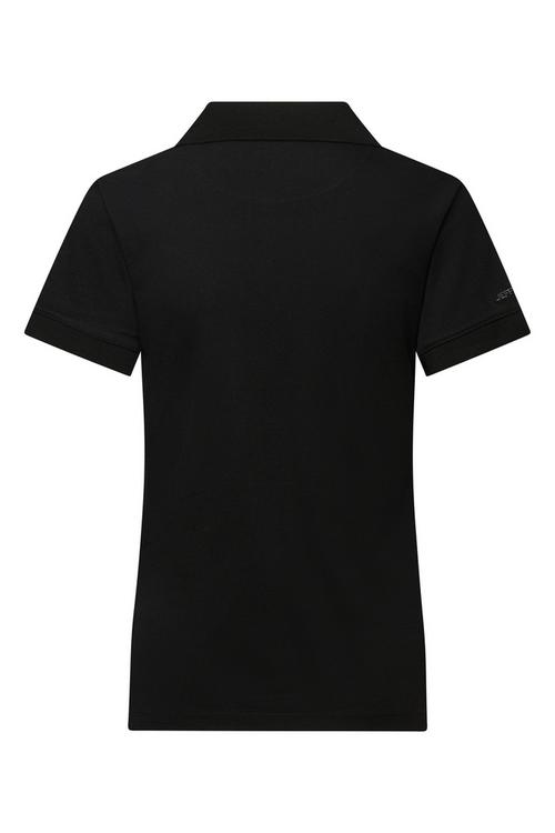 Rückansicht von Jeff Green Cleo Poloshirt Damen Black