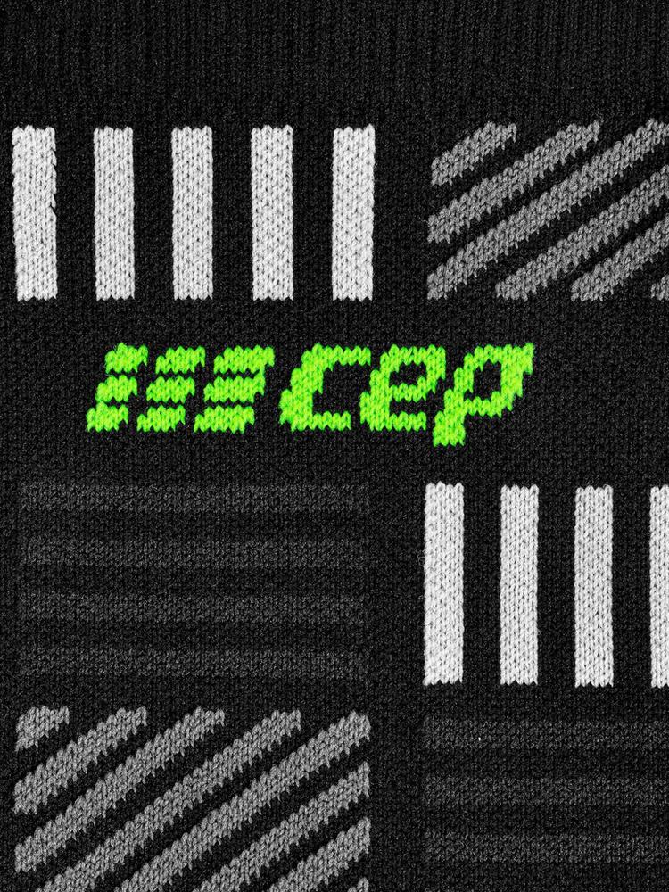 CEP CEP MID CUT THE RUN LIMITED KOMPRESSION Socken Damen - black/neon yellow - 1 | SportScheck