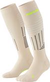 CEP KNEE HIGH THE RUN LIMITED KOMPRESSION Socken Herren - cream/neon yellow