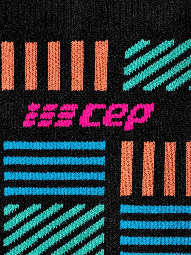 CEP CEP MID CUT THE RUN LIMITED KOMPRESSION Socken Damen - black/neon pink - 1 | SportScheck