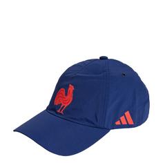 adidas Frankreich Tech Baseball Kappe Cap Dark Blue