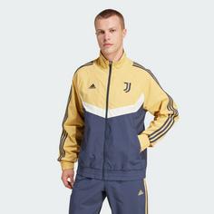 Rückansicht von adidas Juventus Turin Seasonal Trainingsjacke Trainingsjacke Herren Oat