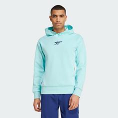 Rückansicht von adidas FC Arsenal Seasonal Doubleknit Hoodie Hoodie Herren Clear Aqua