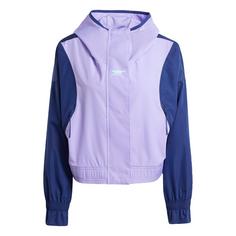 adidas FC Arsenal Windbreaker Hoodie Damen Light Flash Purple / Night Sky