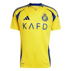 adidas Al Nassr FC 24/25 Ronaldo Heimtrikot Fußballtrikot Herren Impact Yellow / Royal Blue