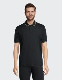 Rückansicht von JOY sportswear Gentleman's Style Poloshirt Poloshirt Herren anthracite