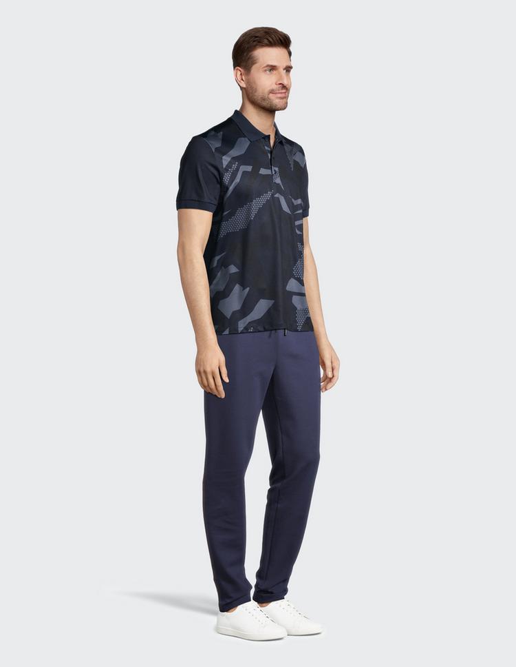 JOY sportswear JOY sportswear Gentleman's Style Polo Shirt AOP Poloshirt Herren - plum print 1 - 3 | SportScheck