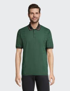 Rückansicht von JOY sportswear Gentleman's Style Poloshirt Poloshirt Herren exeter green