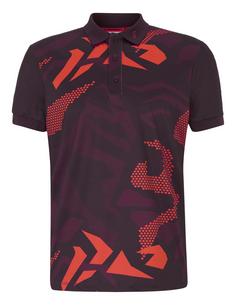 JOY sportswear Gentleman's Style Polo Shirt AOP Poloshirt Herren plum print 1