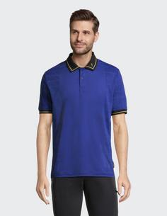 Rückansicht von JOY sportswear Gentleman's Style Poloshirt Poloshirt Herren york blue